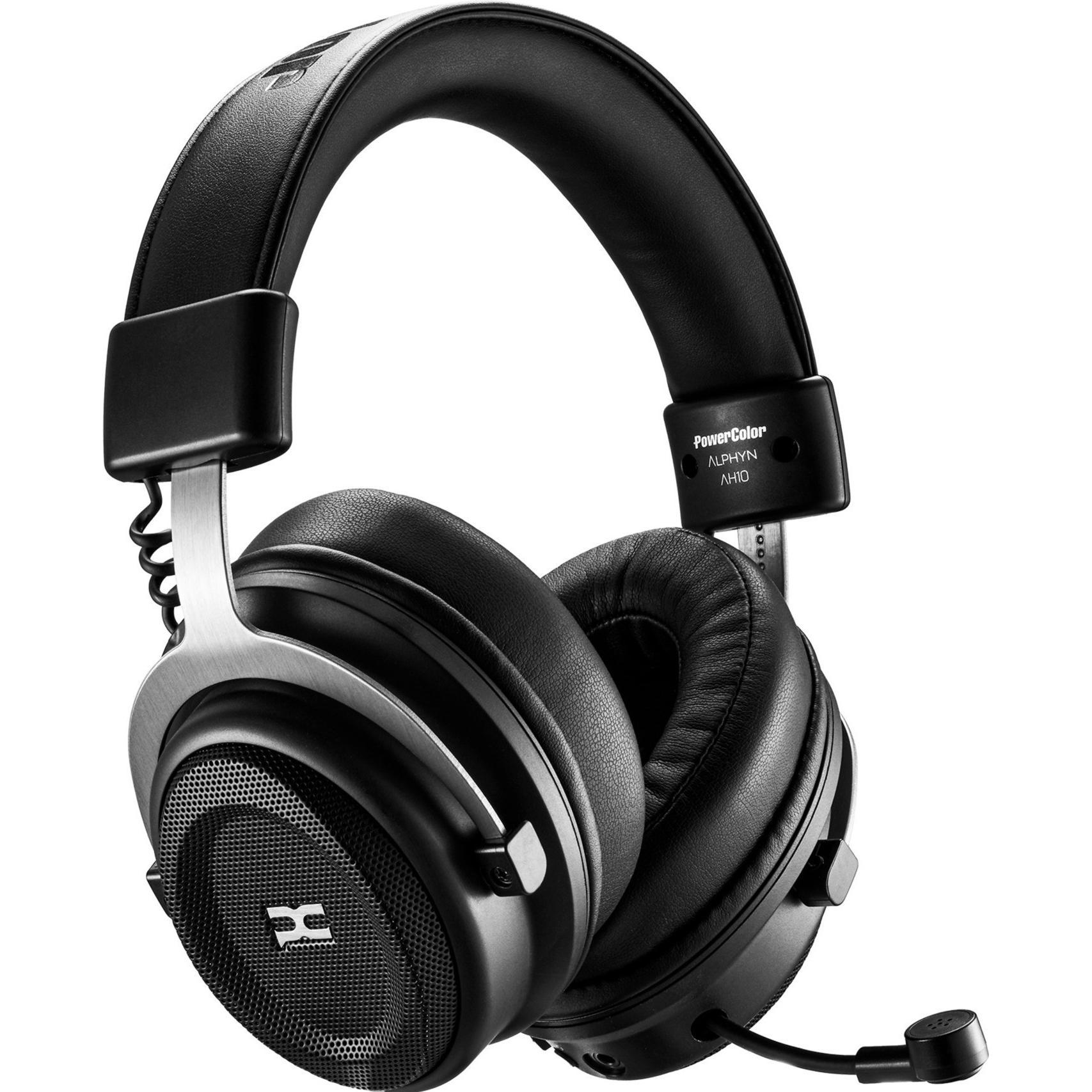Powercolor ALPHYN AH10 WL Gaming Headset (Kabellos), Gaming Headset, Schwarz
