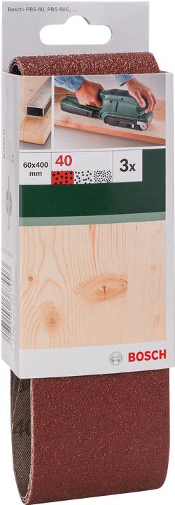 Actual product image Bosch Zubehör Sanding belt set (40)