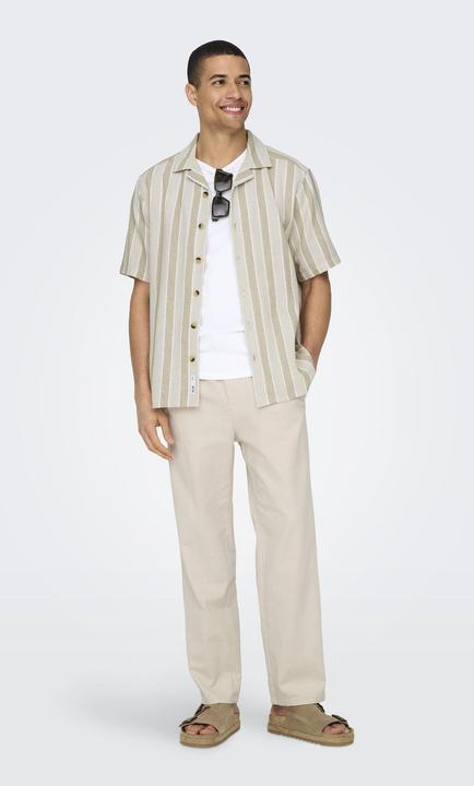 Produktbild Only & Sons Onssinus Loose 0007 Cot Lin Pant Noos (XS)