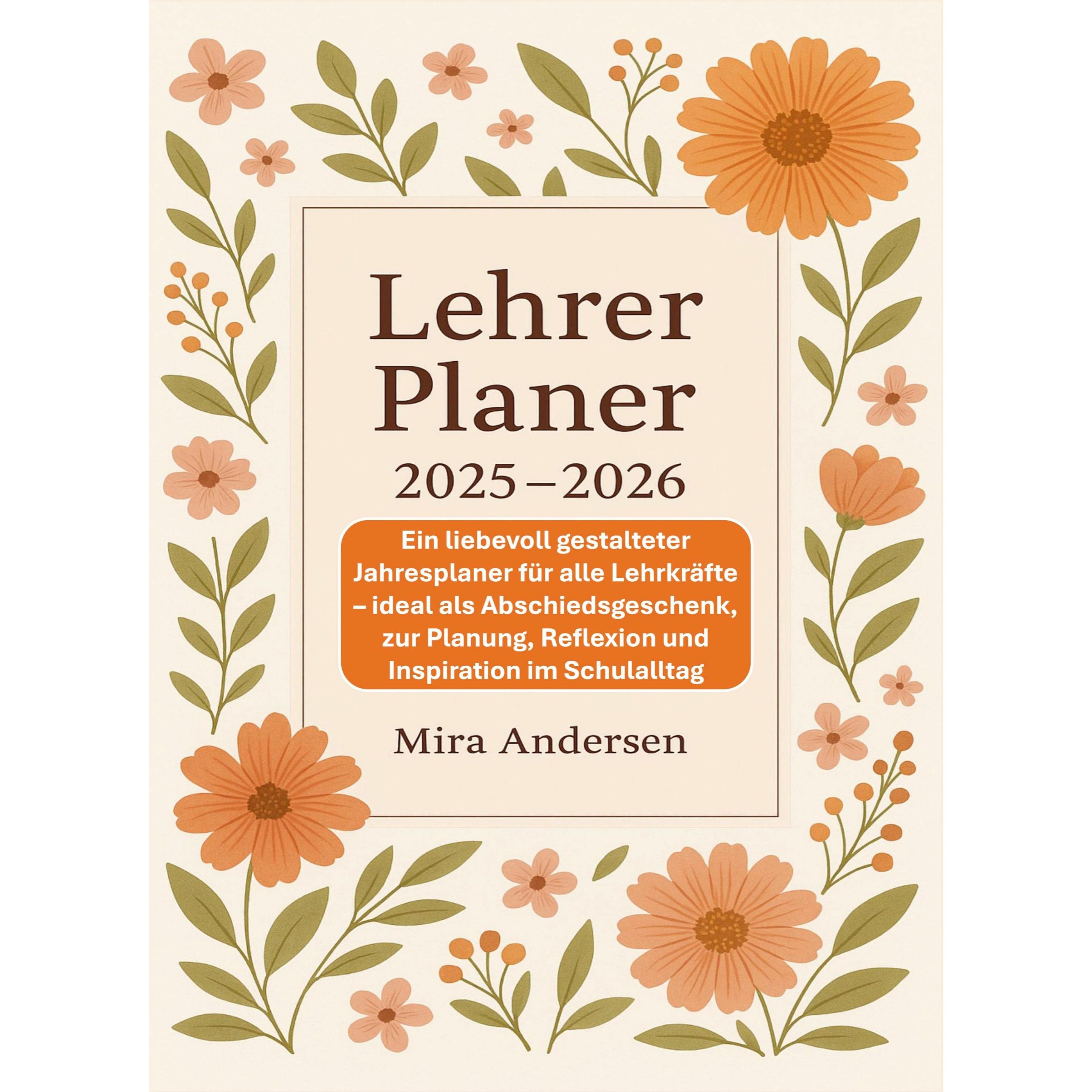 Bookmundo Direct Lehrer Planer 2025-2026: Ein liebevoll gestalteter Jahresplaner fr alle Lehrkrfte (59979839)