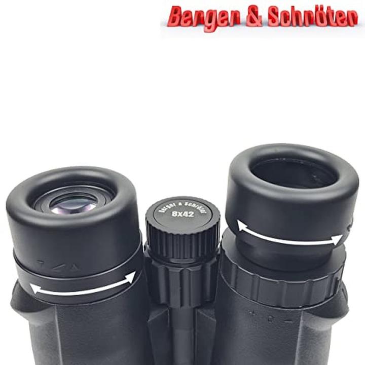 Image du produit Berger & Schröter Jumelles avec télémètre 8x42 m. LEM 8 x 21 mm Binoculaire Noir 32188 (8 x, 21 mm)
