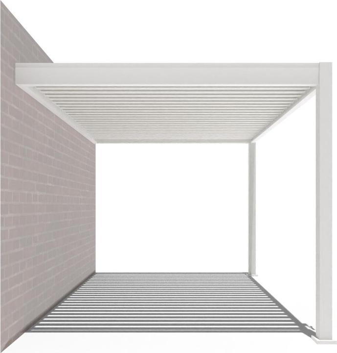 Immagine prodotto Weide Pergola a muro Deluxe Plus 3x4m Bianco (400 cm, 300 cm)