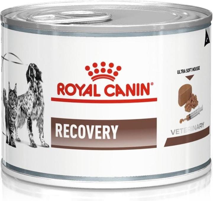 Image du produit Royal Canin Recovery Nourriture humide pour chiens et chats Mousse volaille porc (Adulte, 1 pcs, 195 g)