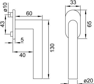 Produktbild Mega Fenstergriffe 03-32.235-41.404