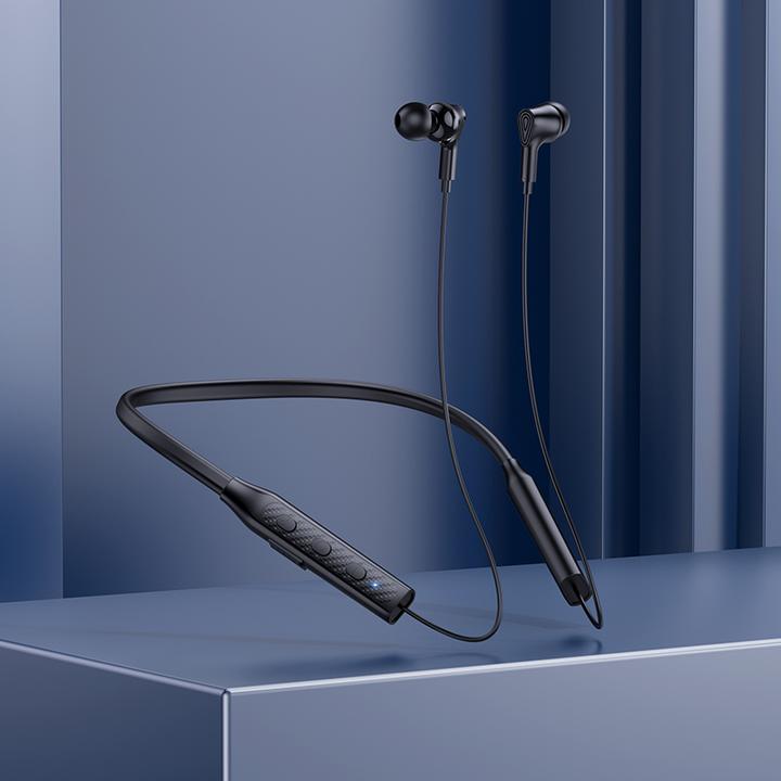 Immagine prodotto Borofone Sportkopfhörer BE59 Rhythm Bluetooth schwarz (30 h, Senza fili)