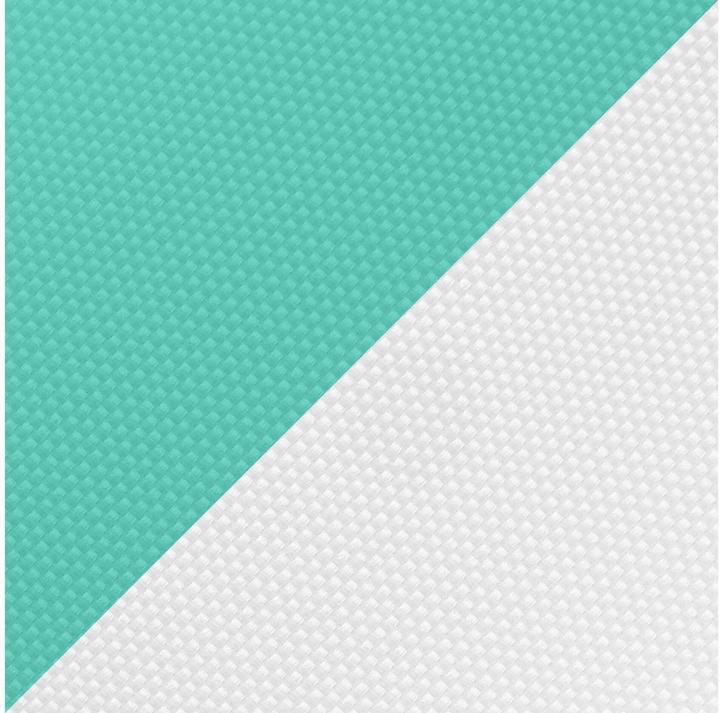 Produktbild Kolma Luftmatratze Stripy Caribbean/Weiss