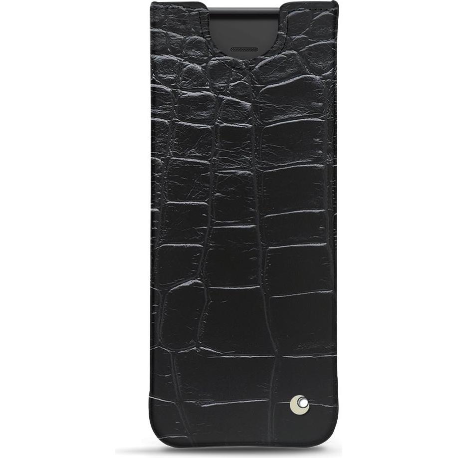 Noreve Lederschutzhülle (Samsung Galaxy Z Fold2), Smartphone Hülle, Schwarz