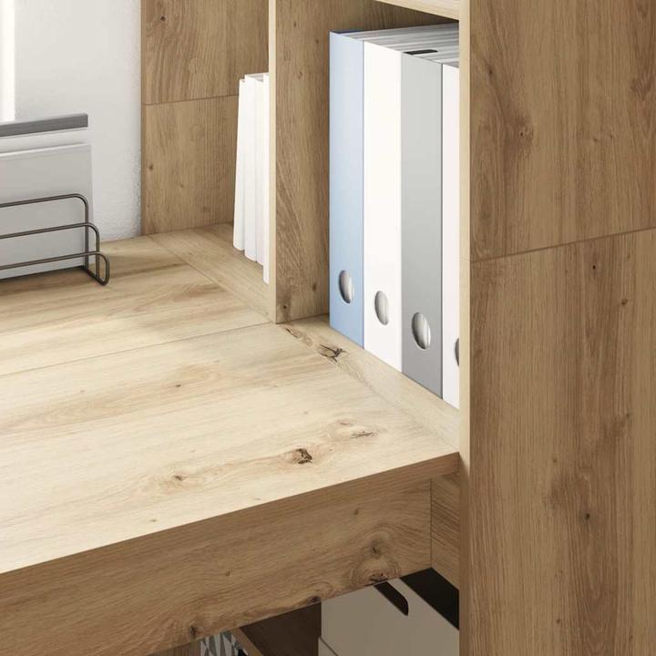 Image du produit vidaXL Schreibtisch (67 x 122 x 145 cm)