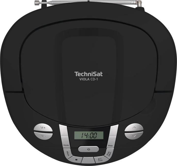 Produktbild TechniSat Boombox Viola Cd-1 Schwarz
