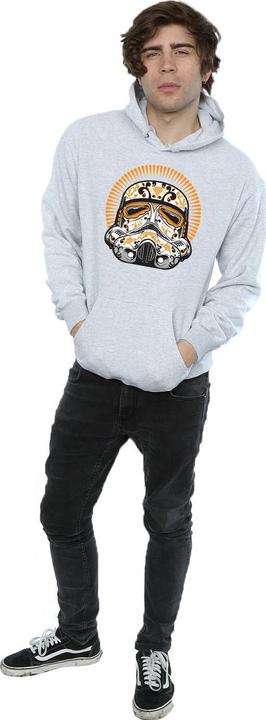 Immagine prodotto Star Wars Stormtrooper Dia De Los Muertos Felpa con Cappuccio Uomo (3XL)
