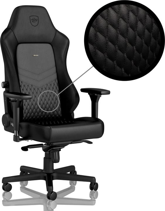 Actual product image noblechairs HERO genuine leather
