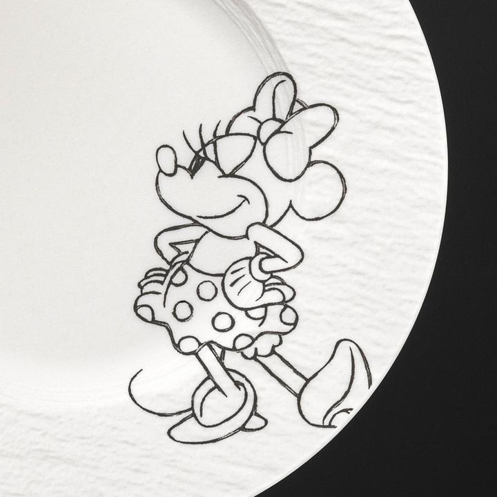 Produktbild Villeroy & Boch Frühstücks-/Dessertteller, 2-teilig Manufacture Rock - Mickey Mouse (2x, 21.70 cm)