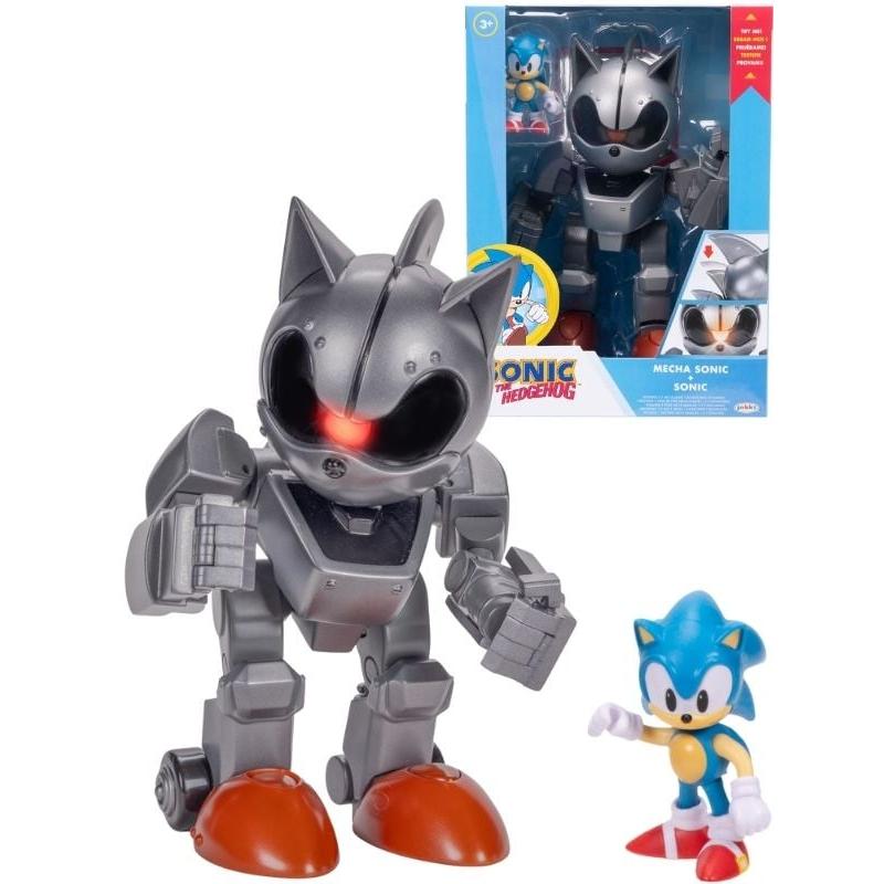 Jakks Pacific Giant Mecha Sonic vs Sonic Playset