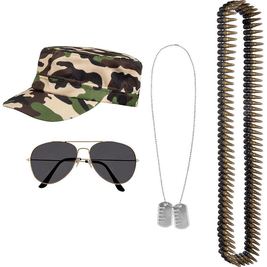 Boland Déguisement - Militaire (4pcs)