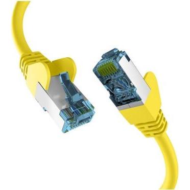 M-Cab CAT7 YELLOW 7.5M RAW CAB RJ45 (S/FTP, CAT7, 7.50 m), Netzwerkkabel