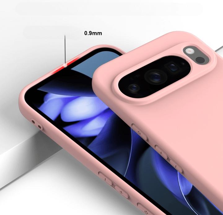Actual product image Cover-Discount Google Pixel 10 / 10 Pro - Silikon Gummi Hülle mit Riemen (Google Pixel 10 Pro, Google Pixel 10)