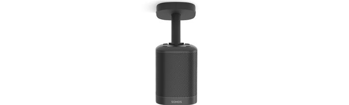 Produktbild Cavus CPSOB Plafondbeugel voor Sonos One (SL) - Beugel voor plafondmontage - zwart (1 Stk., Neigbar)