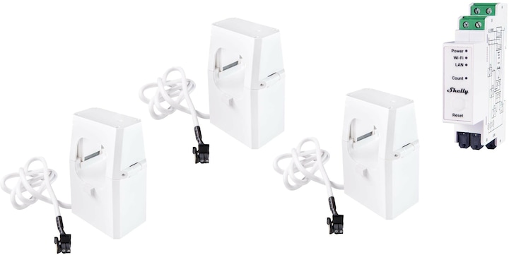 Actual product image Shelly Pro 3EM 400A
