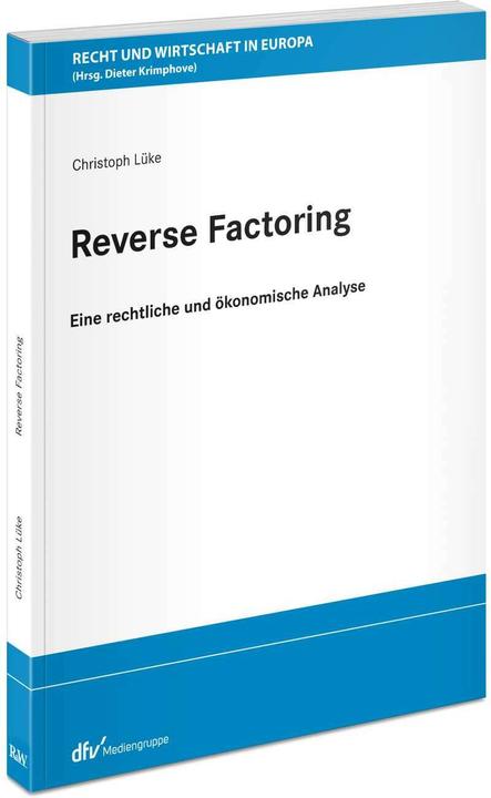 Produktbild Reverse Factoring (Deutsch, Christoph Lüke, 2022)
