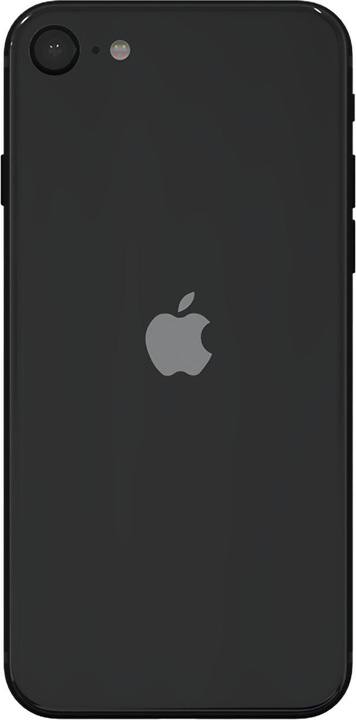 Actual product image Renewd iPhone SE2020 (128 GB, Black, 4.70", 12 Mpx, Hybrid Dual SIM, A / Like new)