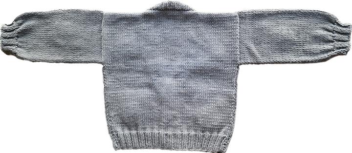 Produktbild Zemabell Premium Strickjacke "Ted" mit Bären-Stickerei (74, 80)