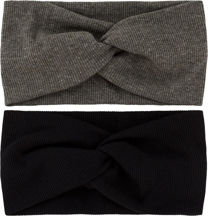 Immagine prodotto Trisa Capelli - Fascia morbida con nodo, grigio nero