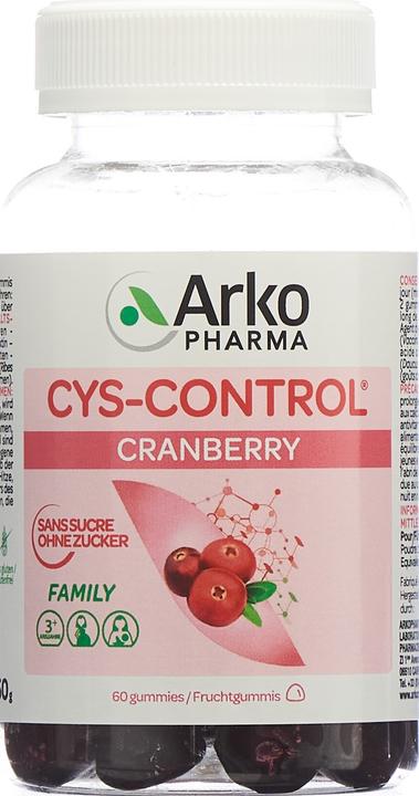 Actual product image Arkopharma Cys-Control Gummies (60 pcs., Gummies, 190 g)