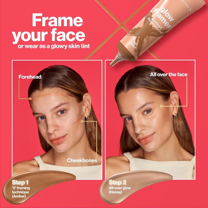 Produktbild Max Factor GLOW FRAMER bronzing and highlighting tint #30-Hazel 30 ml (#30-Hazel, 30 Hazel, Bronzer, 30 ml)