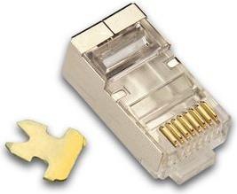 Produktbild Wirewin RJ-45 Modularstecker, 100er Pack (Netzwerkkabel Stecker)