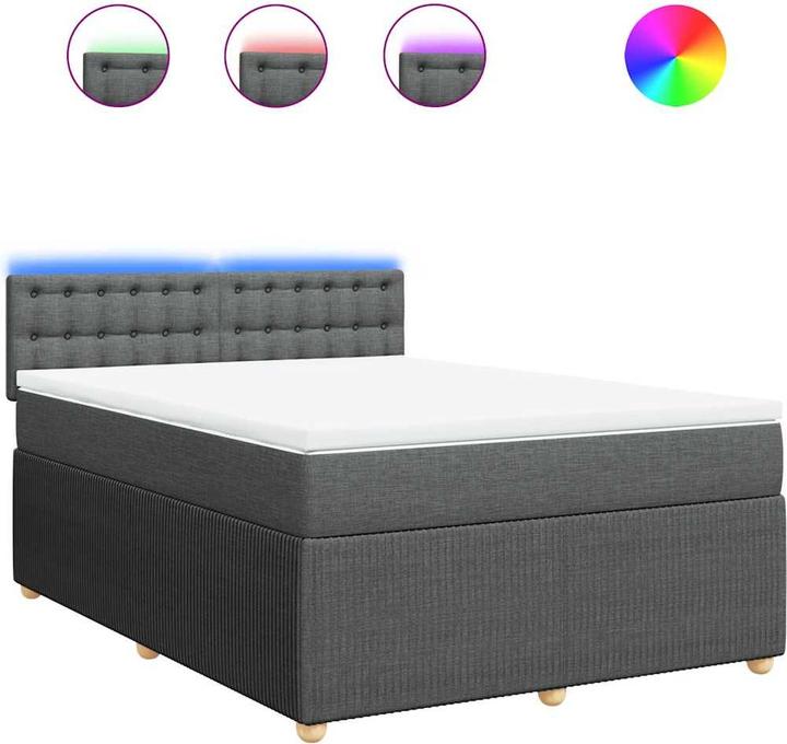 Actual product image vidaXL Boxspringbett (140 x 190 cm)