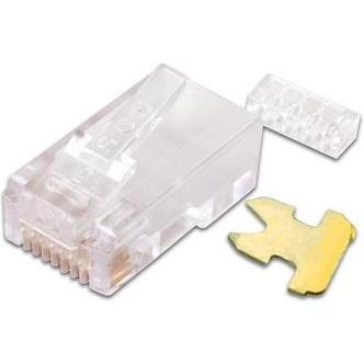 Wirewin RJ-45 Modularstecker, 100er Pack (Netzwerkkabel Stecker), Netzwerk Zubehör
