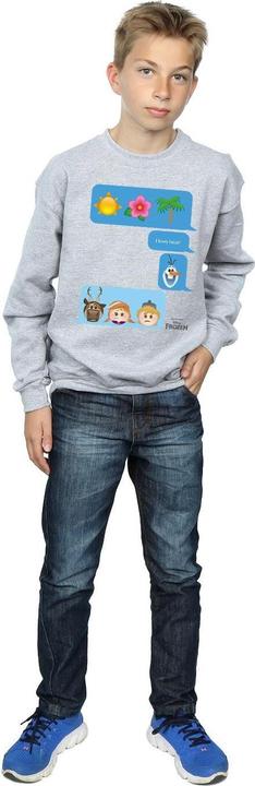 Produktbild Disney Frozen I Love Heat Sweatshirt Jungen (140, 146)