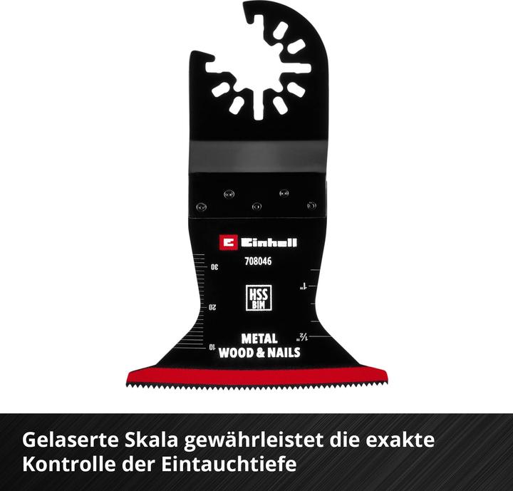 Energie-Label Einhell Tauchsägeblatt, 708046, Bi-Metall, 65 mm