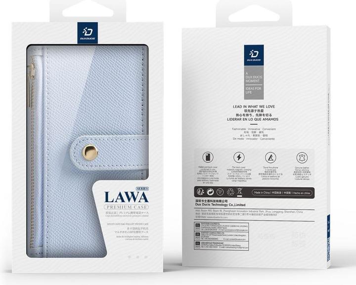 Image du produit Dux Ducis Lawa Series MagSafe Bookcover en similicuir Étui (Apple iPhone 16 Pro)