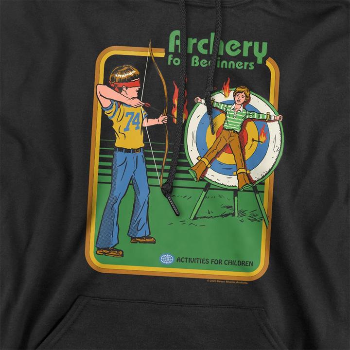 Produktbild Steven Rhodes Archery For Beginners Kapuzenpullover (S)