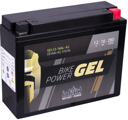 Actual product image Intact Gel Power (12 V, 16 Ah, 280 A)