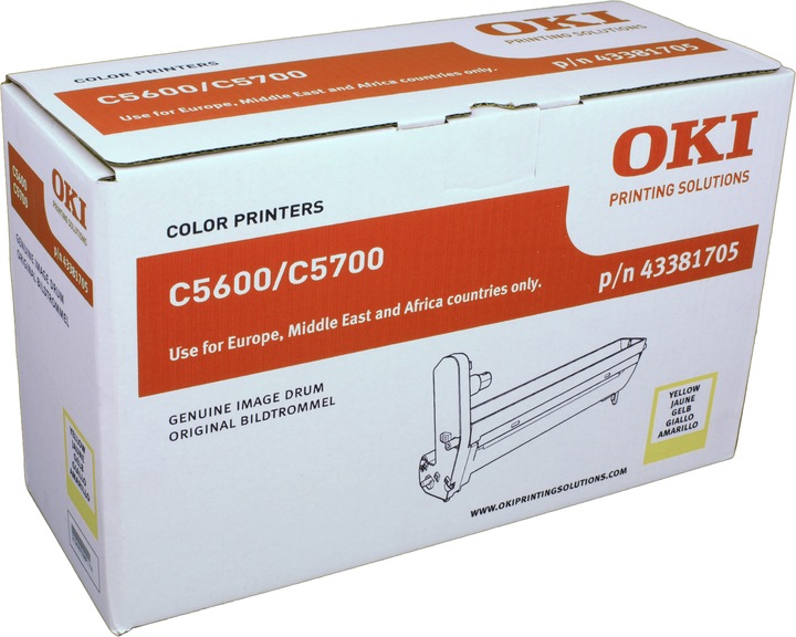 Actual product image OKI 43381705 (Y)