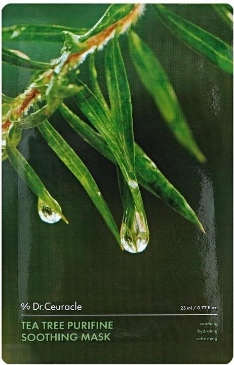 Image du produit Dr. Ceuracle Masque apaisant Tea Tree Purifine pour les peaux à problèmes (23 ml)