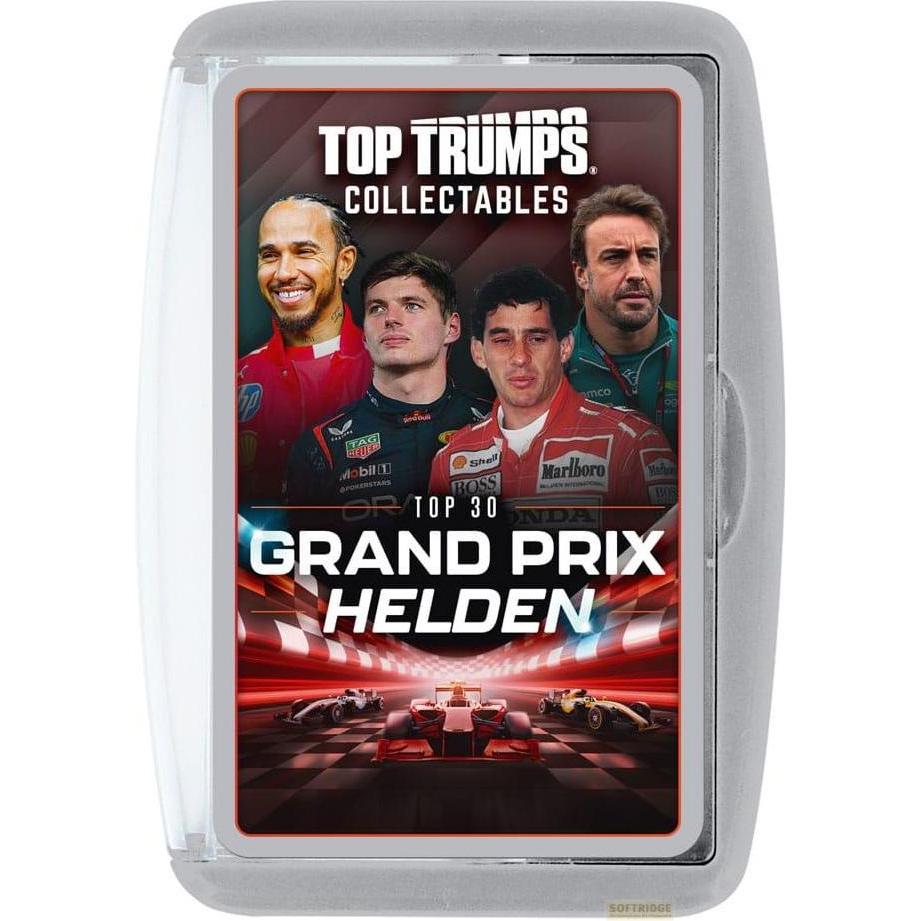 Winning Moves Top Trumps Collectables Gran Prix Helden (Tedesco)