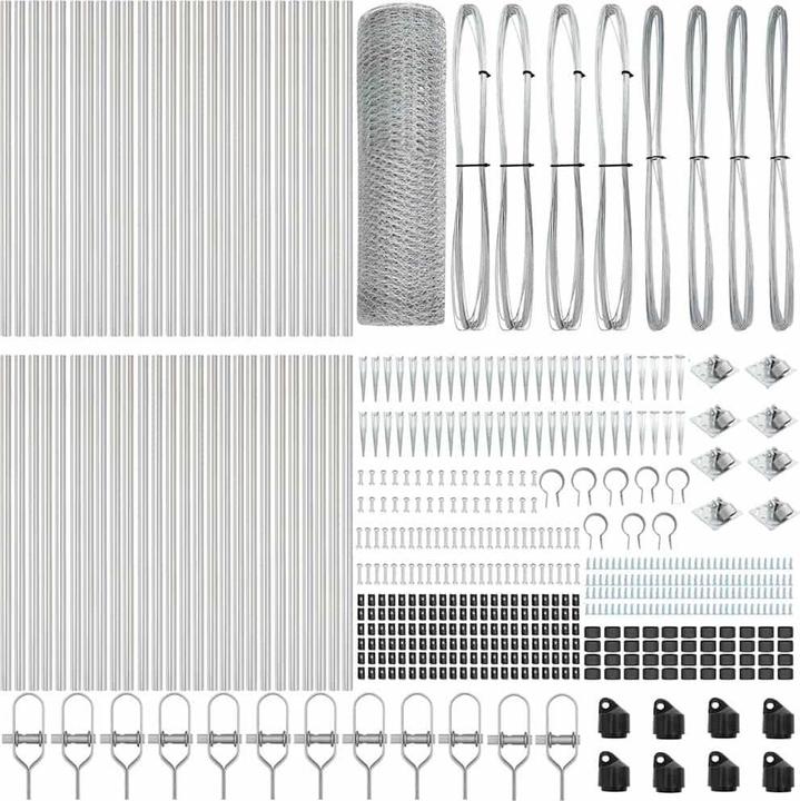 Actual product image vidaXL Gartenzaun