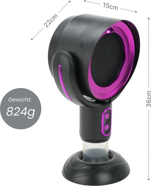 Produktbild Hermex Luftreiniger für den Tisch USB-Rauchabzug Rauchfilter Ölfilter