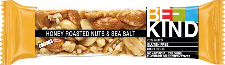 Immagine prodotto Be-Kind Noci tostate al miele e sale marino 12 pezzi (480 g)