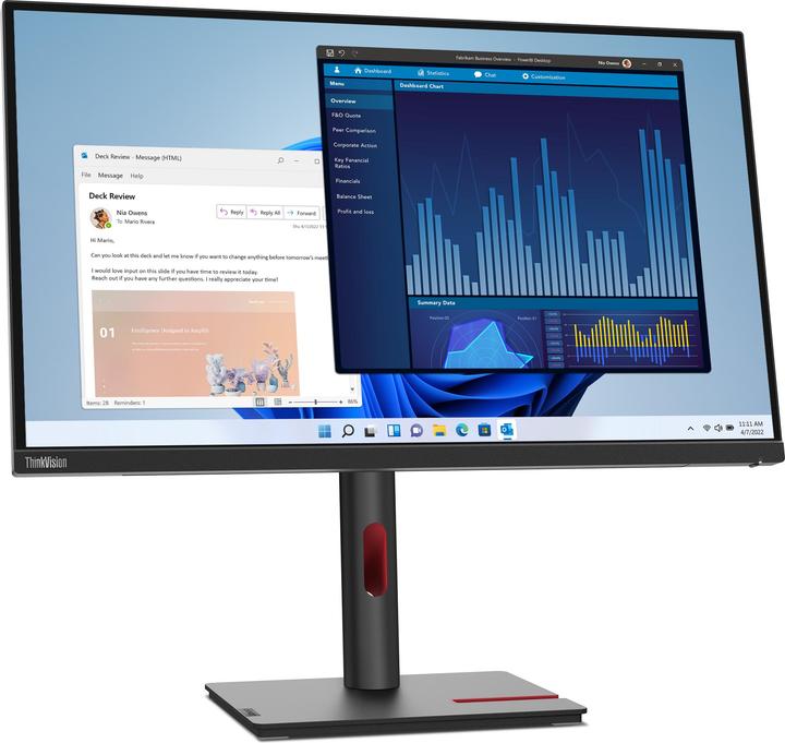 Actual product image Lenovo T27p-30 (3840 x 2160 Pixels, 27")