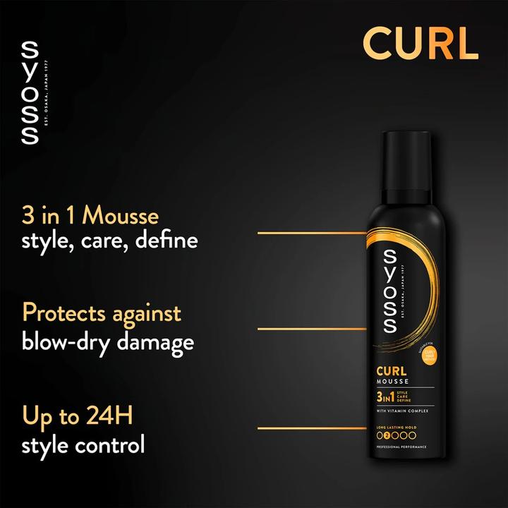 Image du produit Syoss Curl Control (Mousse bouclante, 250 ml)
