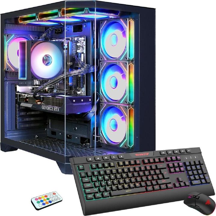 Actual product image Hyrican GAMEMAX HYPE-A BK 7526 Ryzen 5 9600X 32GB DDR5 1TB SSD RTX 5070 (AMD Ryzen 5 9600X, 32 GB, 1000 GB, GeForce RTX 5070)