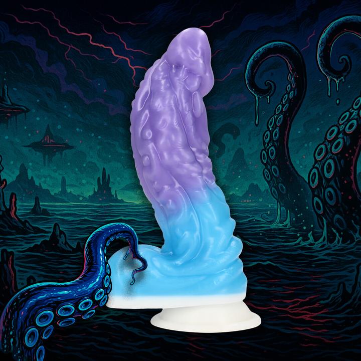 Produktbild Ouch! Galactic Hydra - Silicone Dildo - Purple/Blue