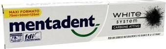 Image du produit Mentadent Dent. White System Charcoal 125 Ml Toothpaste (125 ml)