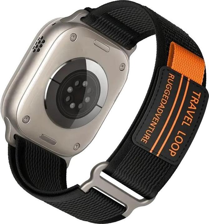 Produktbild Cbx Elastisches Nylon Sport Armband für Apple Watch mit 42mm 44mm 45mm und 49mm Gehäuse (Nylon)