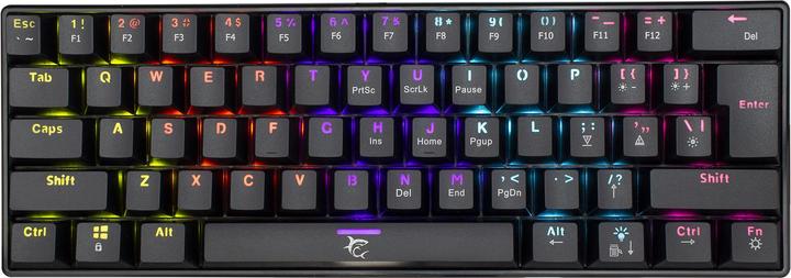 Produktbild White Shark Mechanical Gaming Keyboard Shinobi, OUTEMU RED Switch, Full Rainbow RGB LED Backlight, U (USA, Kabelgebunden)