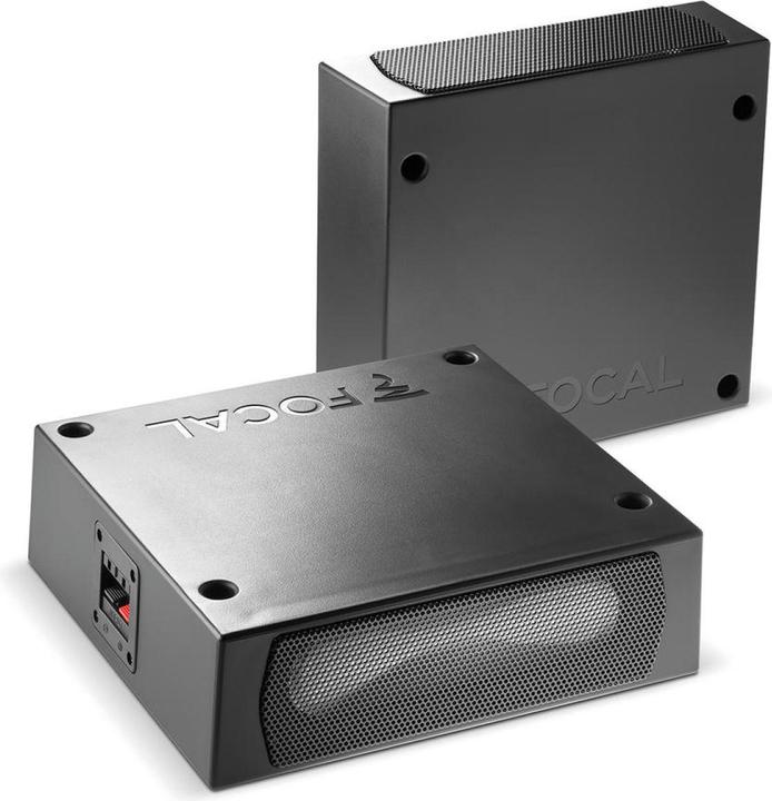 Focal iSUB TWIN- car subwoofer - 2 stuks underseat subwoofer - 2x 100 Watt RMS (200 W)